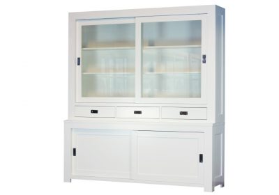winkelkast strak RAL9010 200cm breed