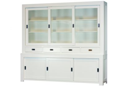 winkelkast/buffetkast strak 240cm RAL9010