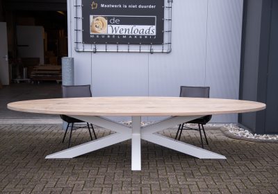 Ovale tafel op maat